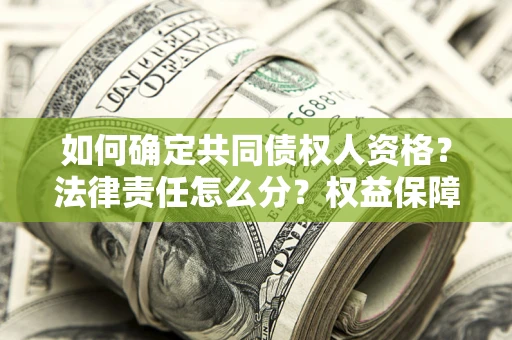 武汉如何确定共同债权人资格？法律责任怎么分？权益保障技巧揭秘！