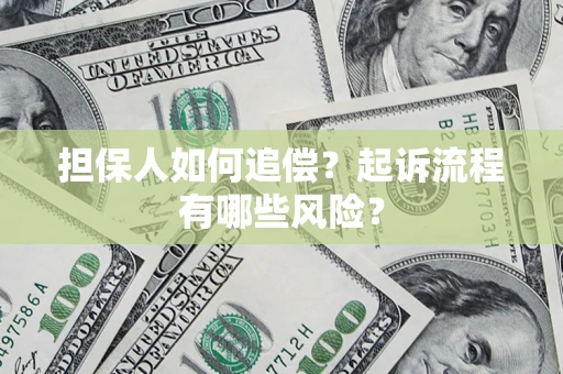 武汉担保人如何追偿？起诉流程有哪些风险？